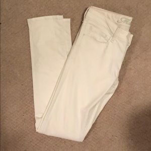 Mavi white skinny jeans